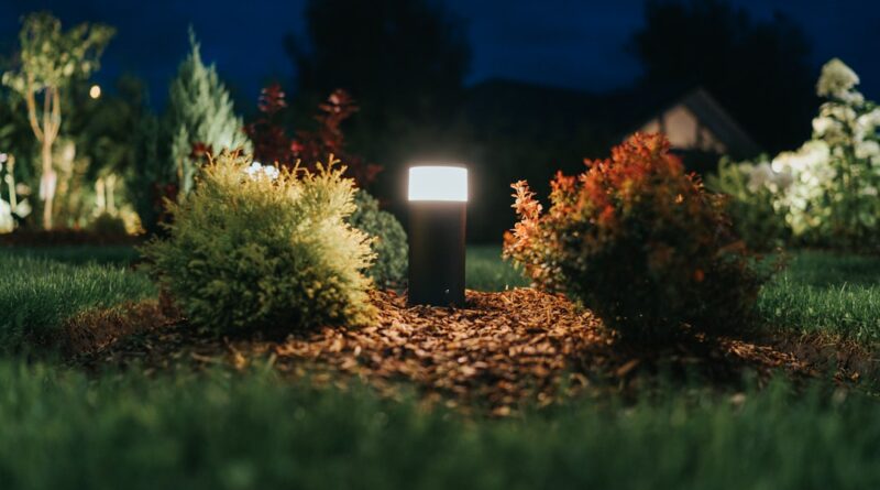 Photo outdoor lighting